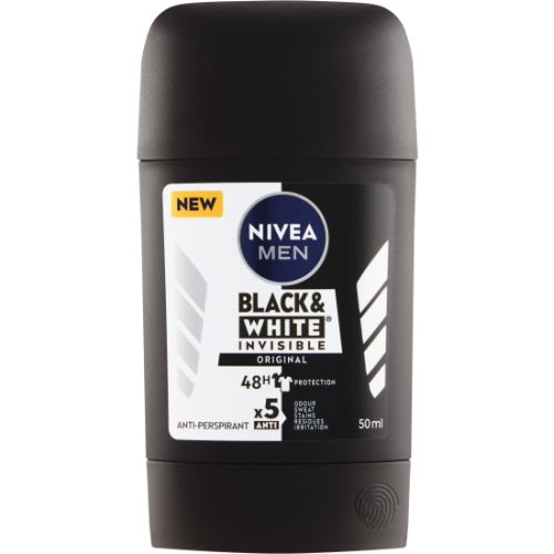 Nivea Men deo stick Black&amp;White Invisible Original 50ml